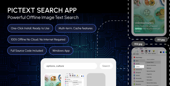 PicText Search | Extremely tremendous Offline Record Text Search
