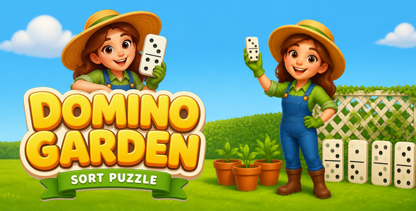 Domino Garden: Form Puzzle | 5000 Levels HTML5 Puzzle Sport