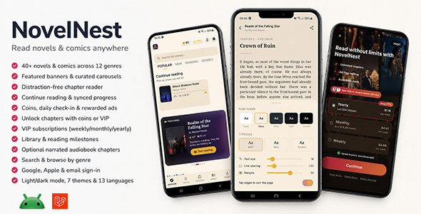 Chapterly | Cellular App eBook and Audiobook Platform