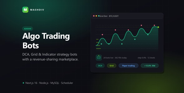 Algo Buying and selling Bots for Bicrypto – DCA, Grid & Indicator Suggestions, Marketplace & Paper Buying and selling
