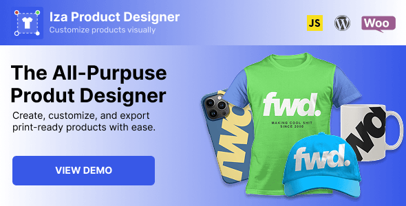 Iza Product Clothier WordPress & WooCommerce Plugin