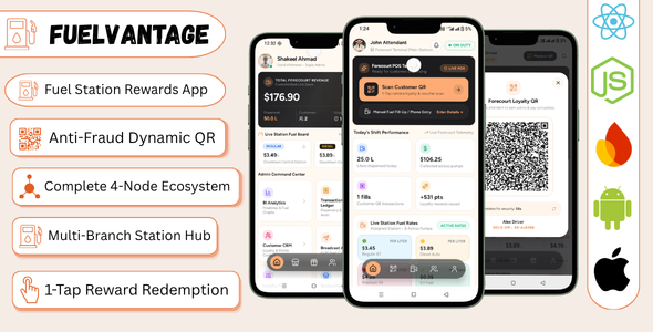 FuelVantage | Fuel Intention Rewards React Native App