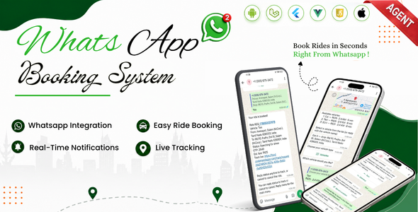 WhatsApp Budge Booking Add-on for Rydex & Restart