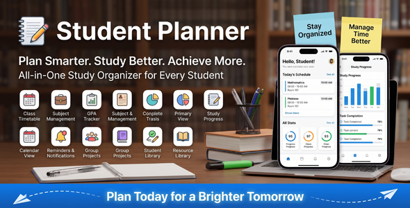 Student Planner | Be aware Tracker, GPA & Timetable Android App