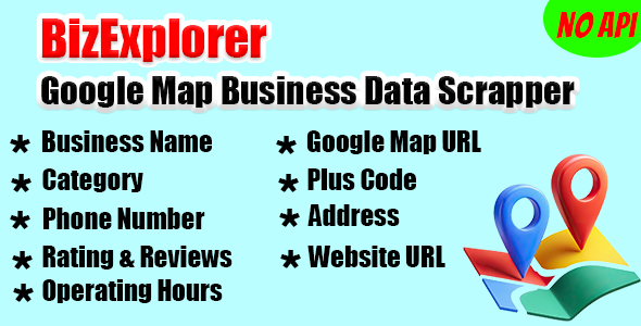BizExplorer | Google Scheme Scraper Windows Automation Instrument