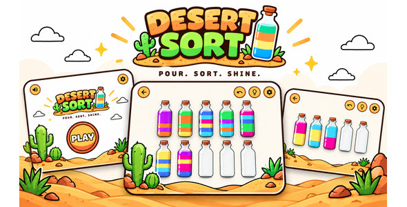 Desolate tract Form | HTML5 Color Sorting Game
