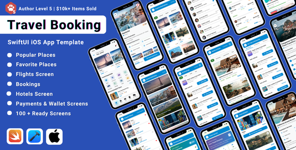 Wayfarer | Commute Reserving SwiftUI iOS App Template