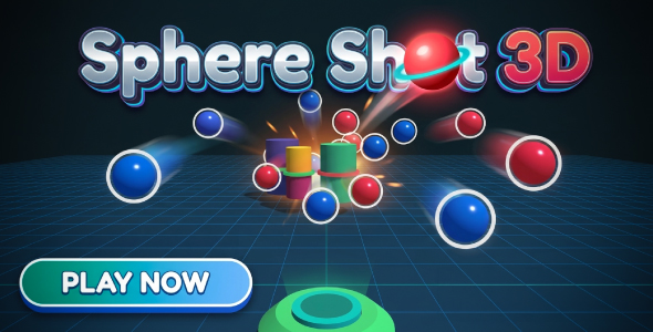 Sphere Shot 3D | HTML5 Unending Arcade Shooter Game
