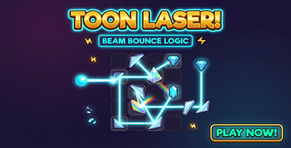 Toon Laser Good judgment Beam Bounce | HTML5 Puzzle Sport