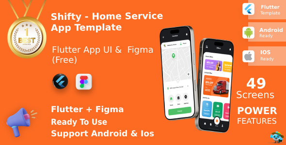 Shifty | Multi-Carrier Reserving App UI Equipment for Flutter