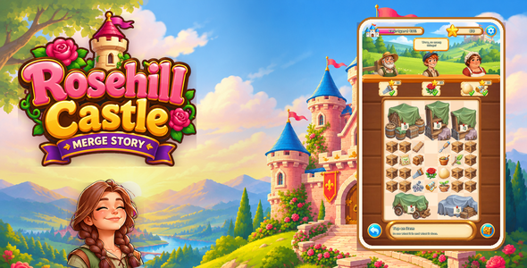 Rosehill Fortress: Merge | HTML5 Game