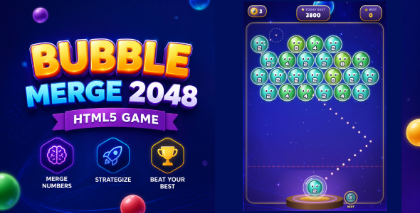 Bubble Merge | Bubble Shooter – Merge HTML5 Sport