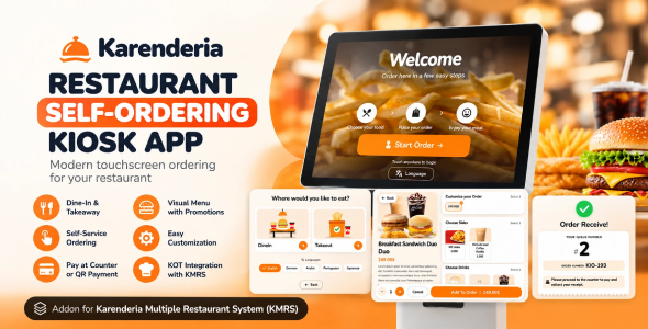 Karenderia | Restaurant Self-Ordering Kiosk App