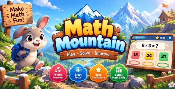 Math Mountain | HTML5 Rhythm Maths Sport