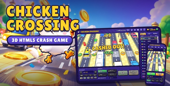 CluckForge | Chicken Crossing – 3D Rupture Sport