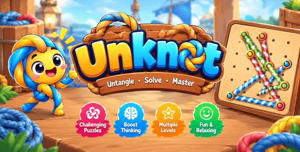 Unknot | HTML5 Rope Puzzle Sport