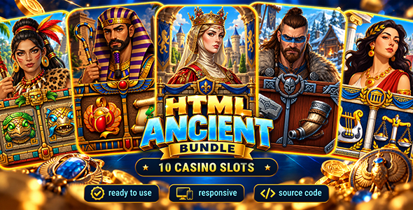HTML Historic Slot Bundle | 10 Casino Subject matters