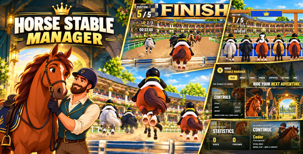 Horse Right Manager | HTML5 Racing Game