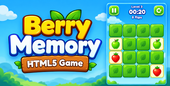 Berry Memory | HTML5 Memory Matching Puzzle Sport