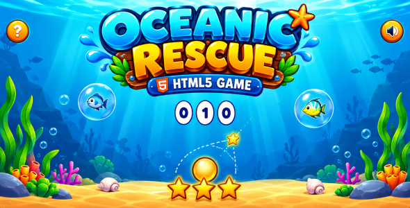 Oceanic Rescue | Underwater Bubble Shooter HTML5 Game