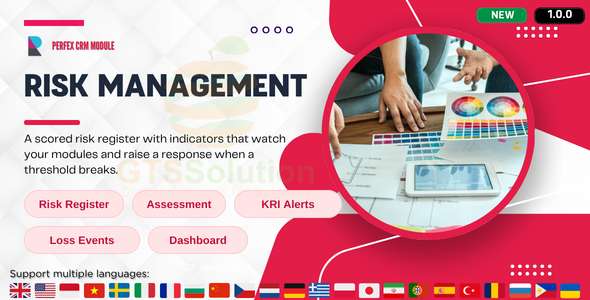 Risk Administration for Perfex CRM – ERM Register, KRI Signals & Heatmap