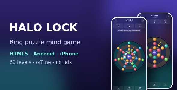 Halo Lock | Ring Puzzle Mind Sport