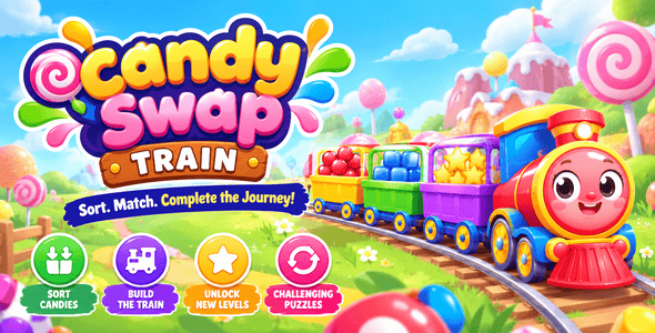 Candy Swap Exclaim | HTML5 Candy Sorting Puzzle Recreation