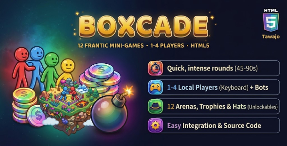 Boxcade – HTML5 Event Mini Games