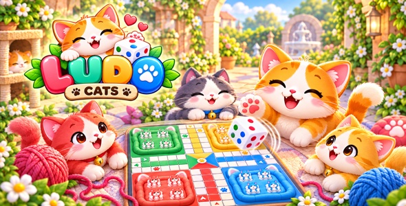 Ludo Cats | HTML5 Board Sport With Four Sport Modes