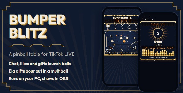 Bumper Blitz – Pinball Sport for TikTok Stay | Python Script