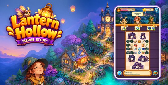 Lantern Hollow: Merge | HTML5 Valley Relighting Recreation