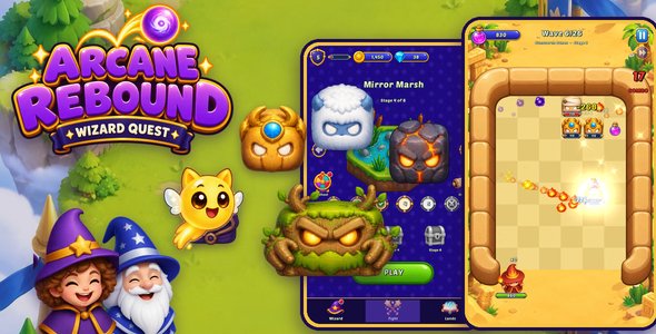 Arcane Rebound: Wizard Quest | HTML5 Sport