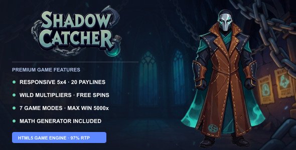 Shadow Catcher | Responsive HTML5 Slot Sport Template