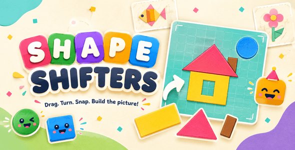 Shape Shifters | HTML5 Puzzle Sport